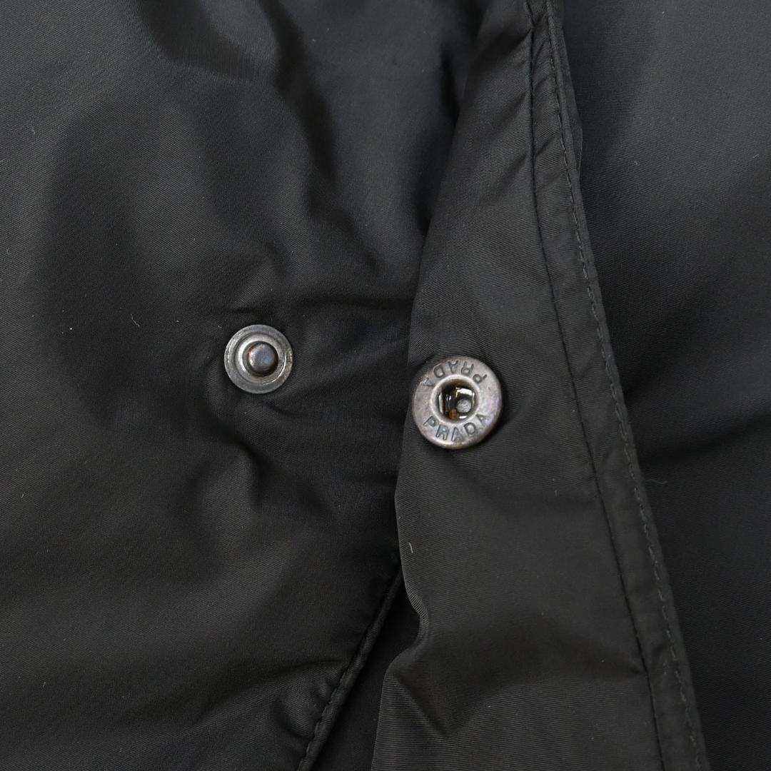 ■ 47338★年 PRADA プラダ ナイロンジャケット ニット M ■ 47338★年 PRADA プラダ ナイロンジャケット ニット M