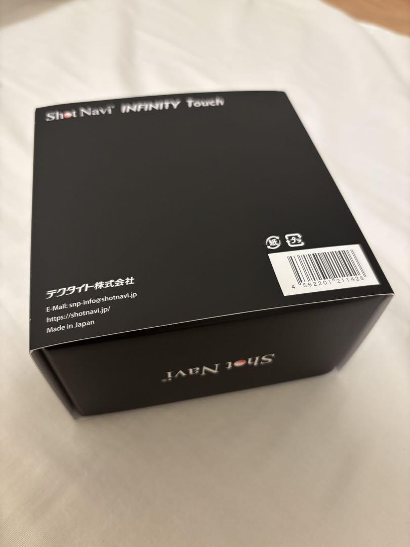 【新品未使用】Shot Navi INFINITY Touch 黒
