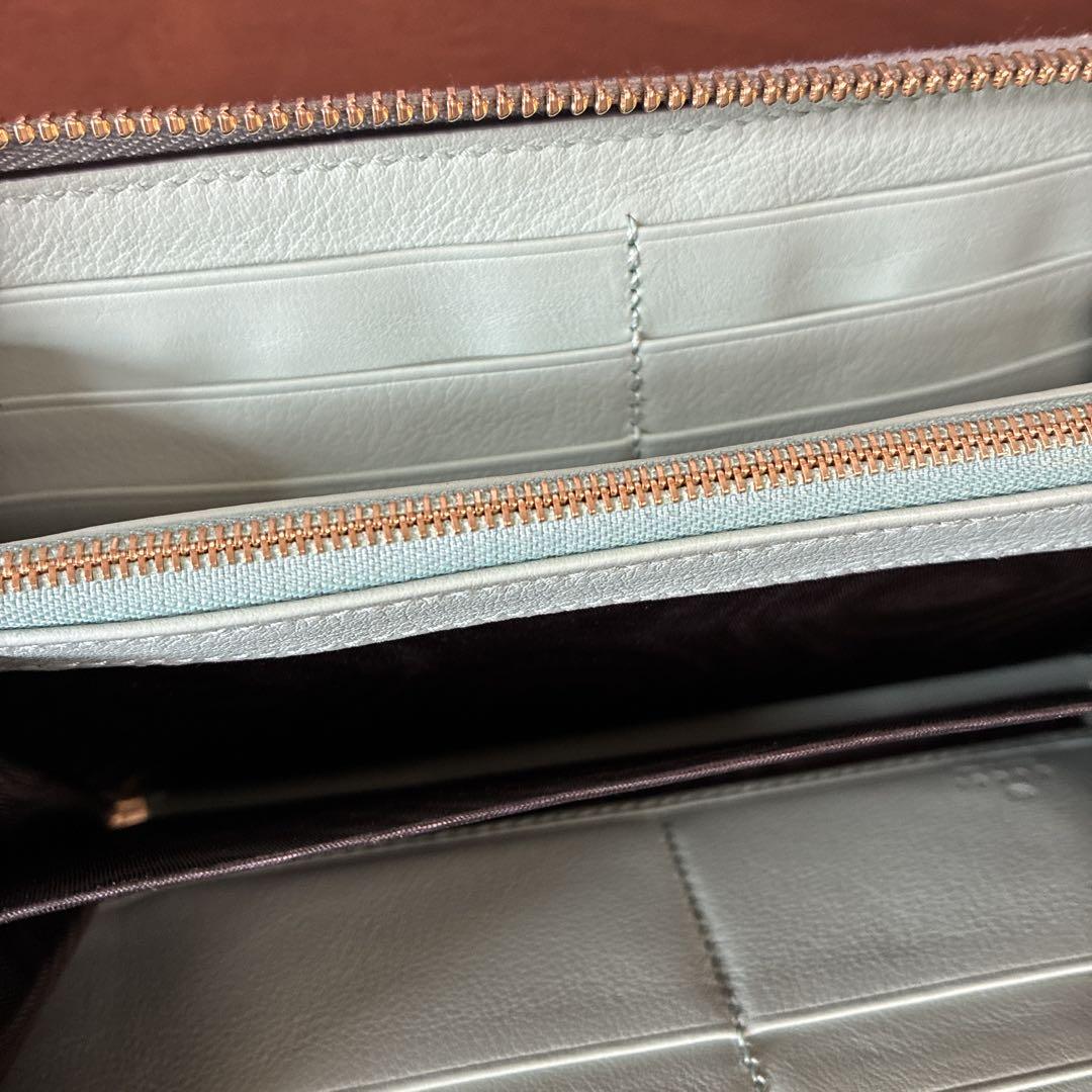 GUCCI グッチ財布　長財布　ヘビ柄 本革　レザー　マルチカラー