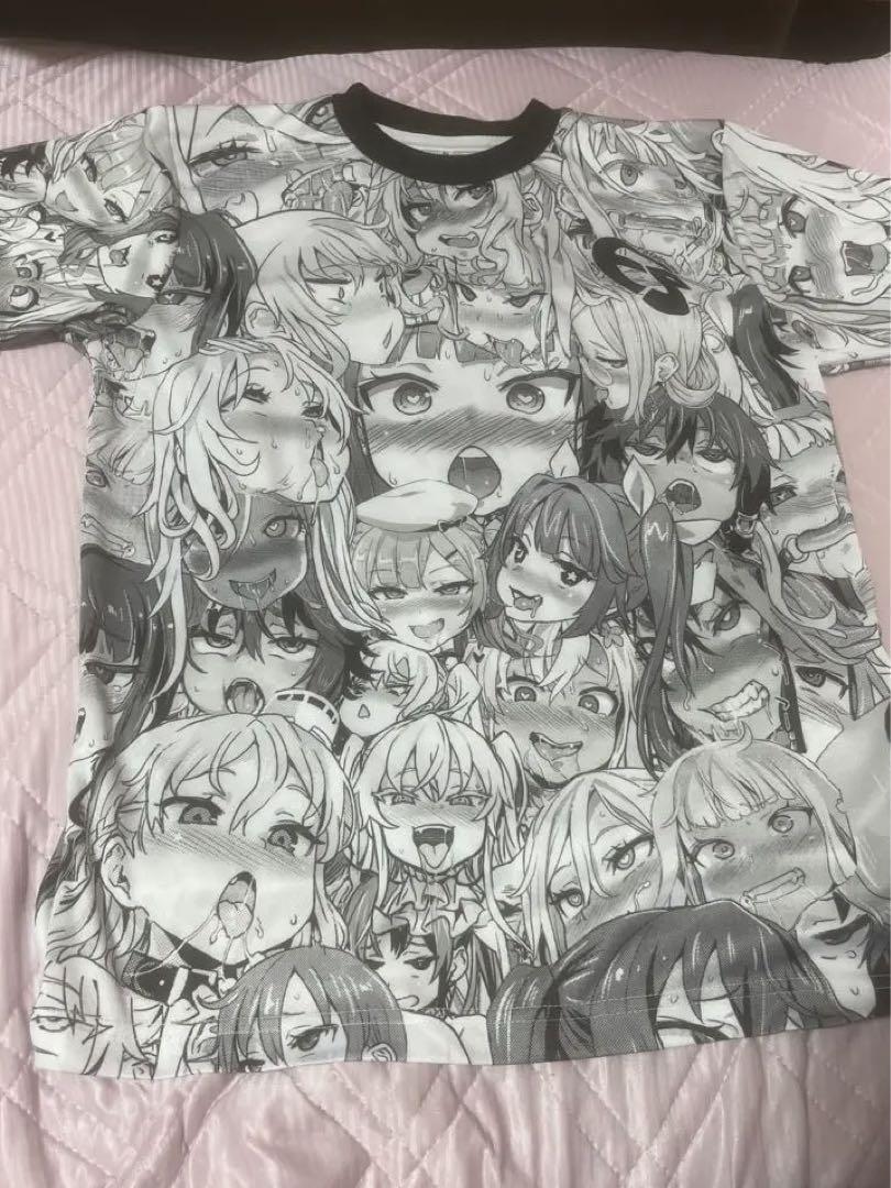 アヘ顔 Tシャツ　朝凪