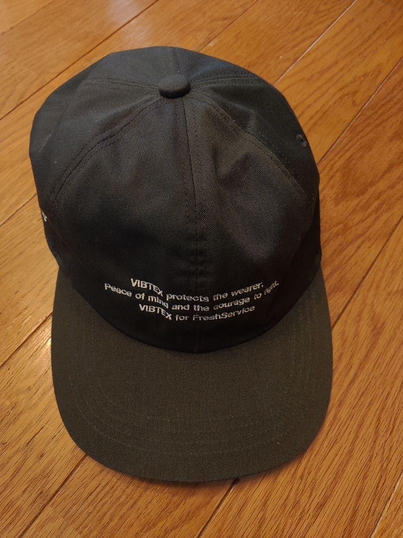 FreshService VIBTEX ブラックキャップ Fresh Service / VIBTEX for FreshService 6Panel Cap – redtriangle