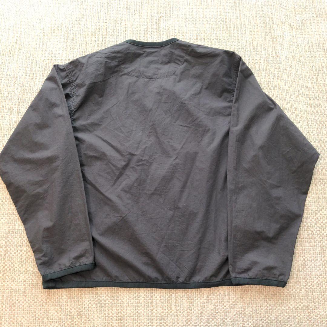 DANTON ノーカラーコットンジャケット サイズ36グレー