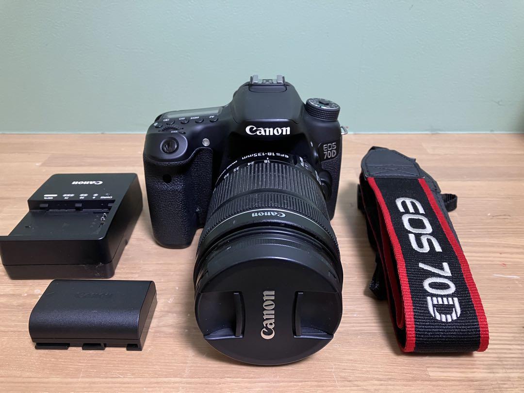 Canon EOS 70D 一眼レフレンズ付き！