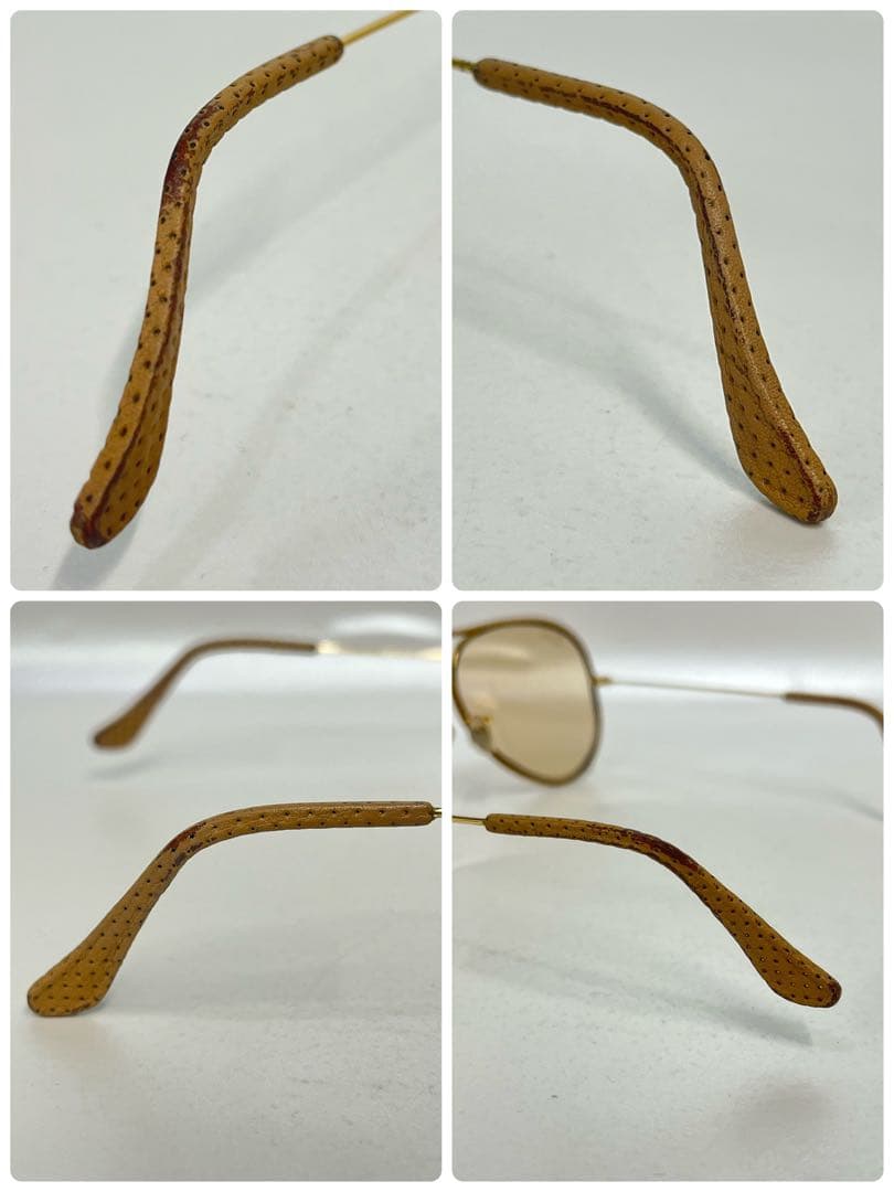 Ray Ban レイバン LEATHERS AVIATOR ビンテージサングラス Ray Ban レイバン LEATHERS AVIATOR ビンテージサングラス