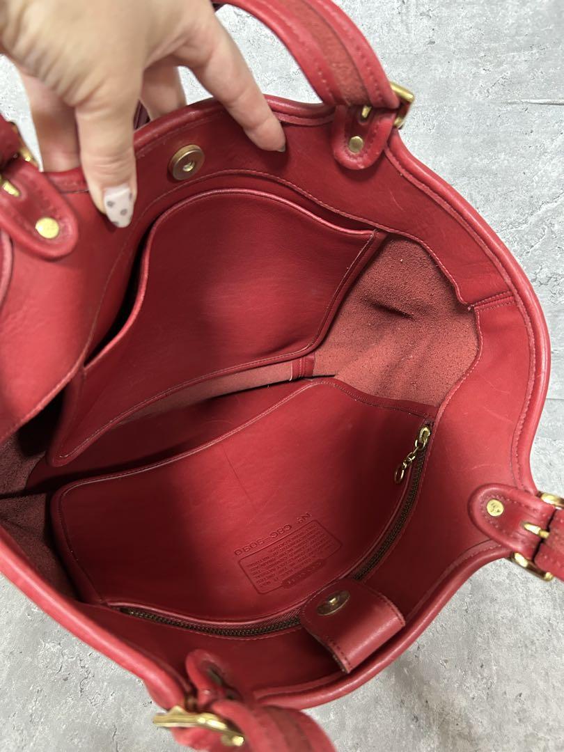 COACH コーチ レザーショルダーバッグ オールドコーチ