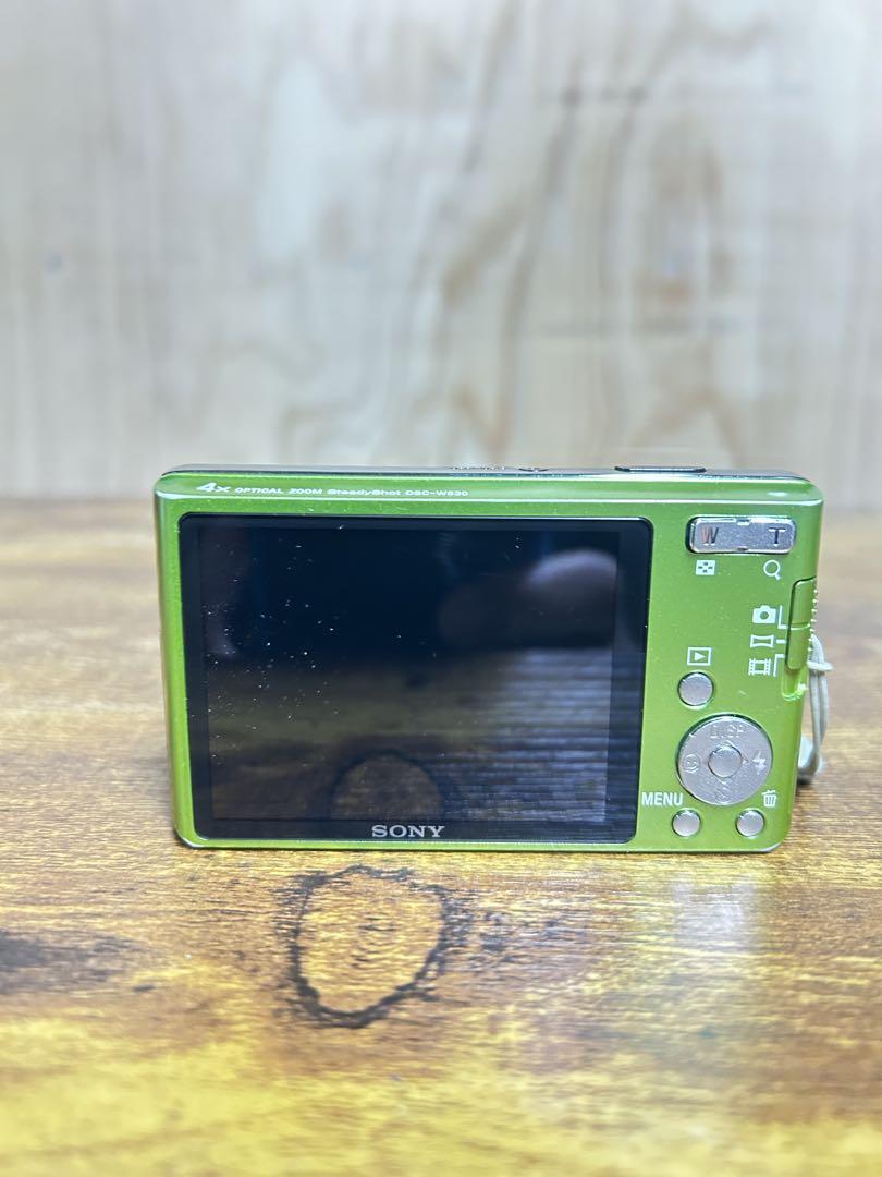 Sony デジタルカメラ Cybershot DSC-W530 グリーン