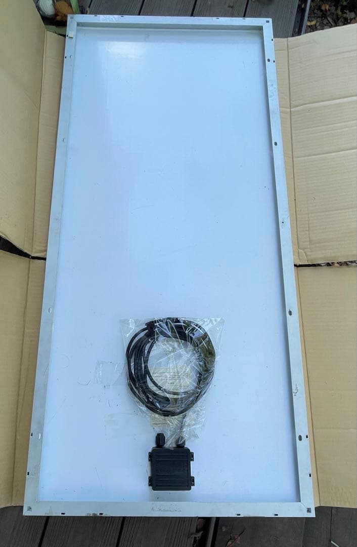 アストロプロダクト ソーラーパネル 80W 多結晶 付属品付き