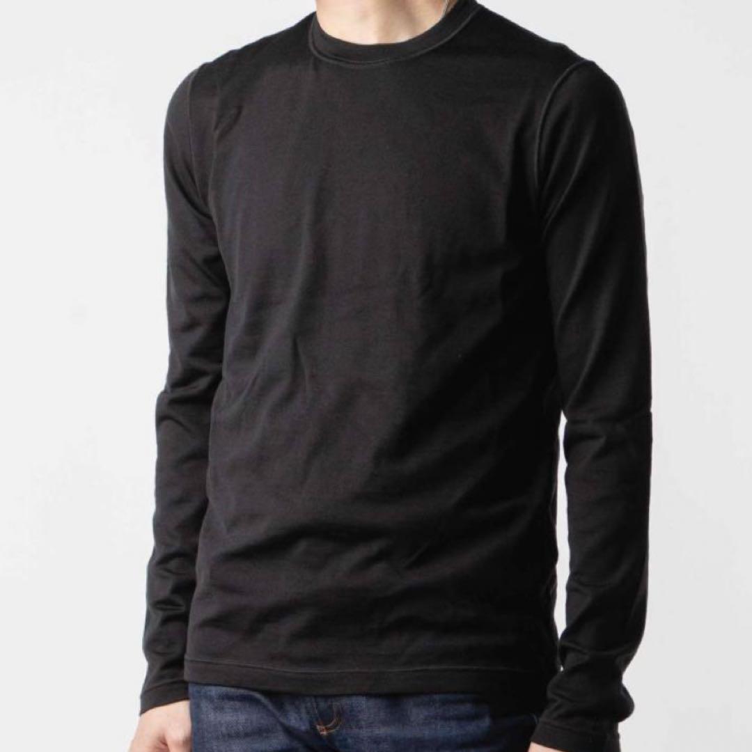 JIL SANDER ジルサンダー ウールセーター 長袖　ネイビー
