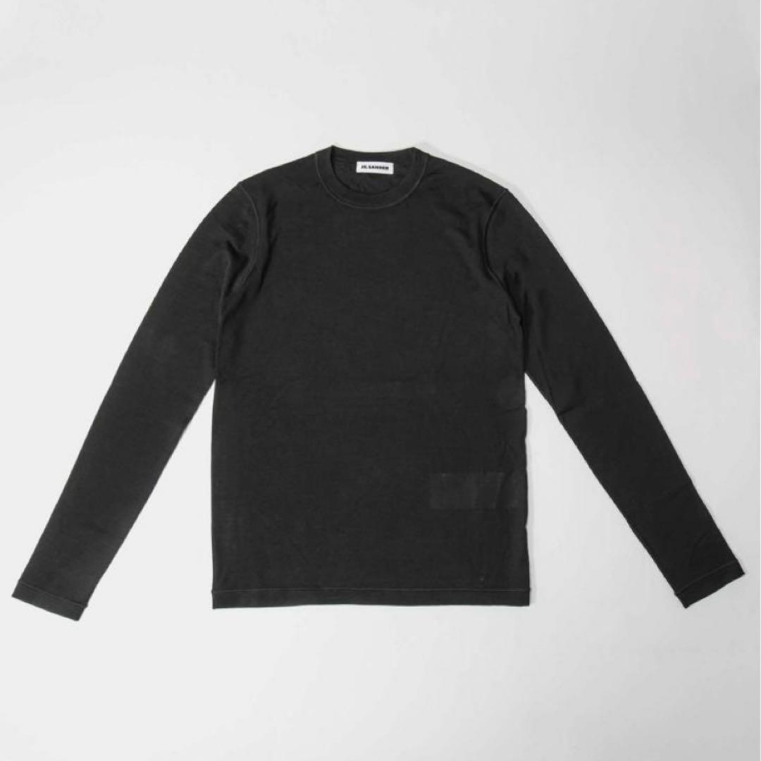 JIL SANDER ジルサンダー ウールセーター 長袖　ネイビー