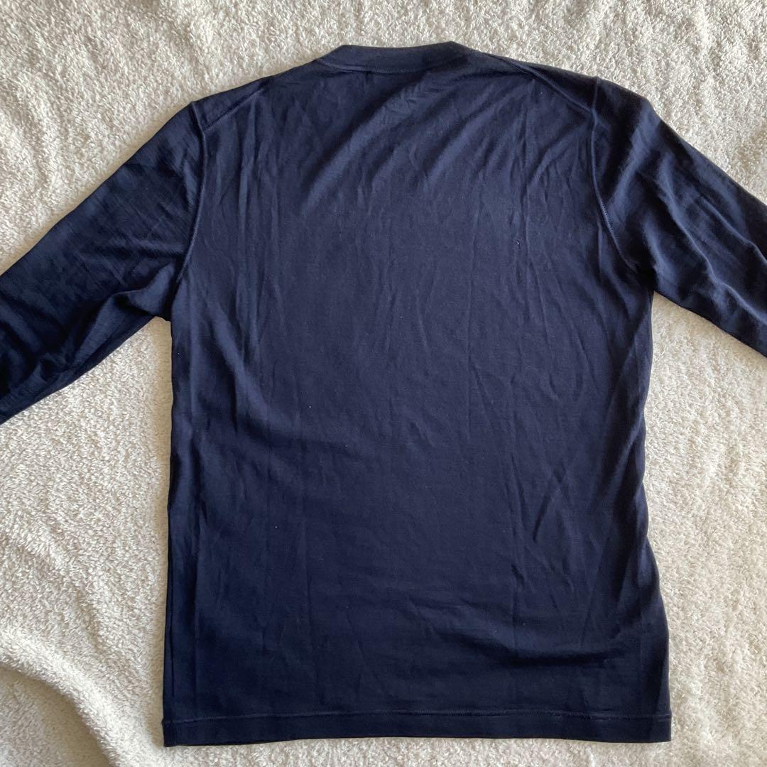 JIL SANDER ジルサンダー ウールセーター 長袖　ネイビー