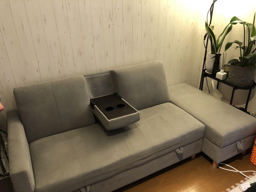 ※23日まで販売※ソファベッド（オットマンなし）