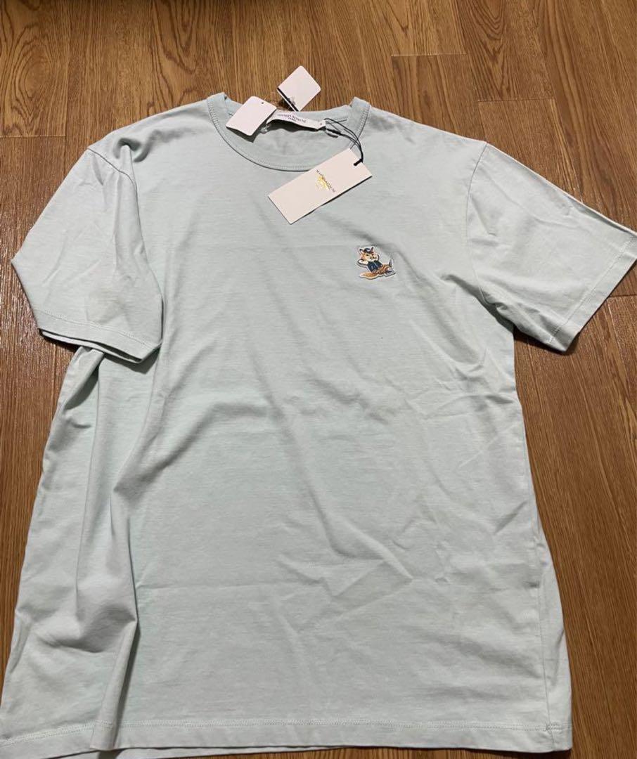 ア*シ様 メゾンキツネ　Tシャツ ブルー 新品未使用