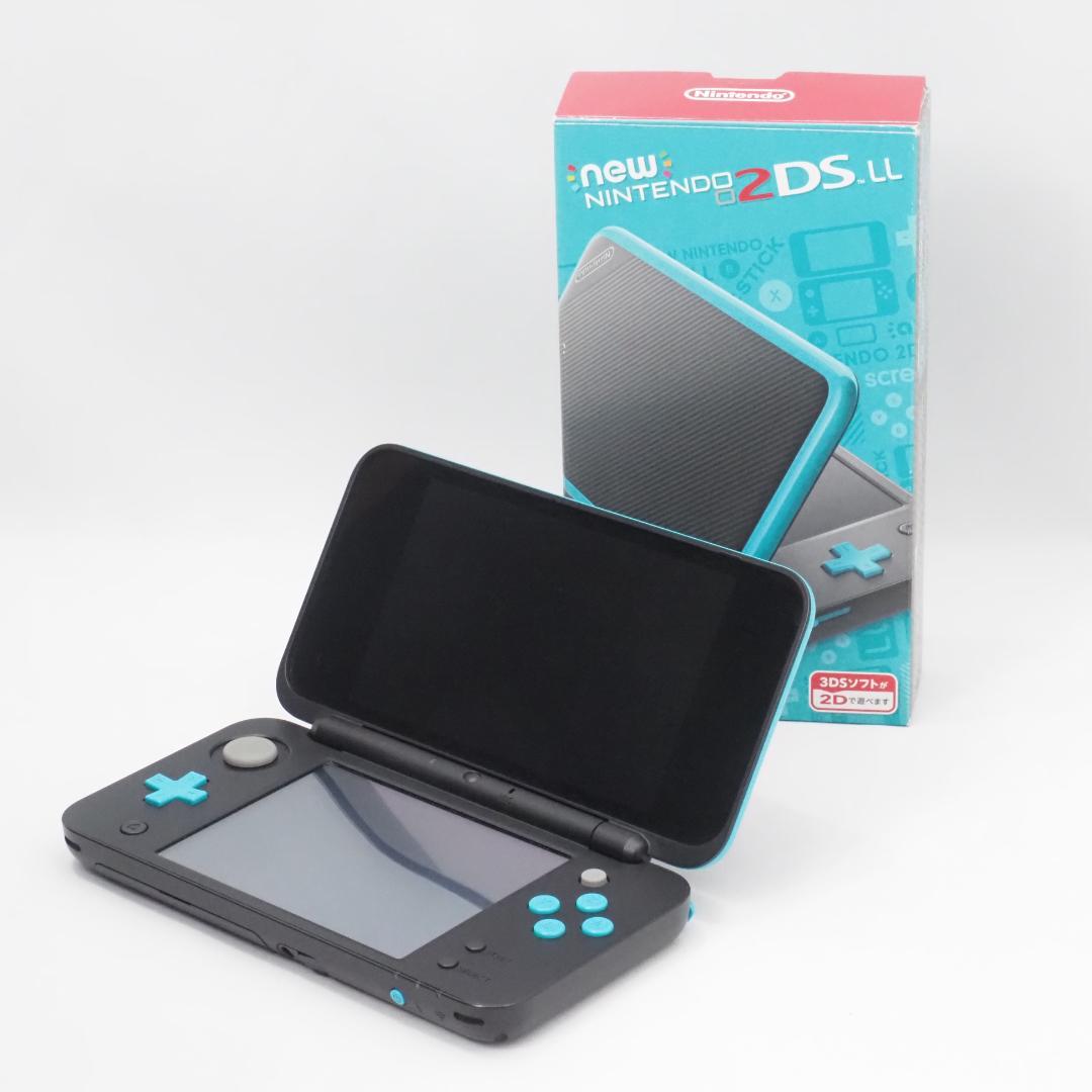 New ニンテンドー 2DS LL 本体 ターコイズ ブラック