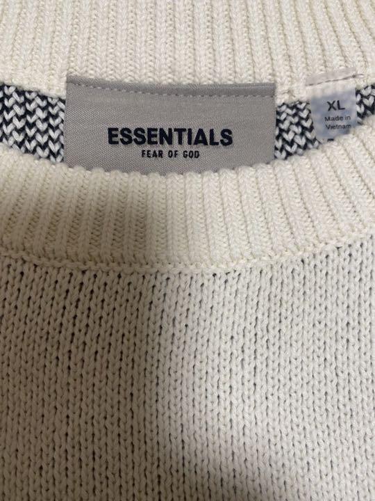 お得新品 FEAR OF GOD ESSENTIALS ニットセーター XLサイズ 美品 bjsNC-m56578020650 爆買い新作