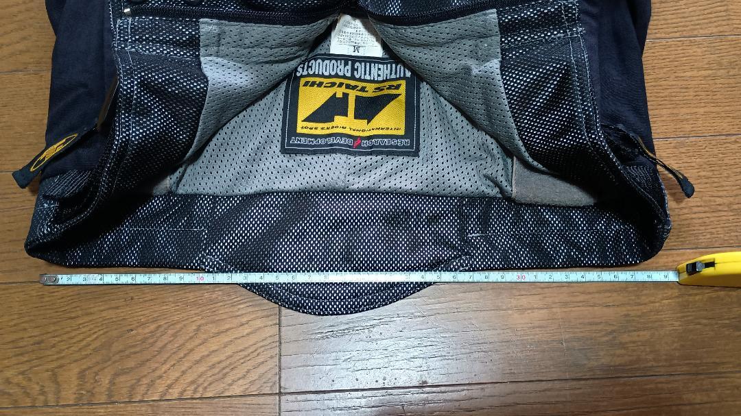 RS-TAICHI ライディングメッシュパンツ M ブラック