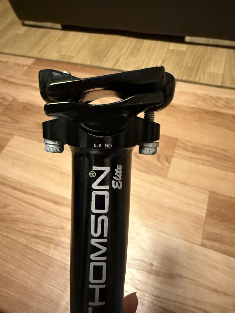 パーツ THOMSON elite setback seatpost (black)