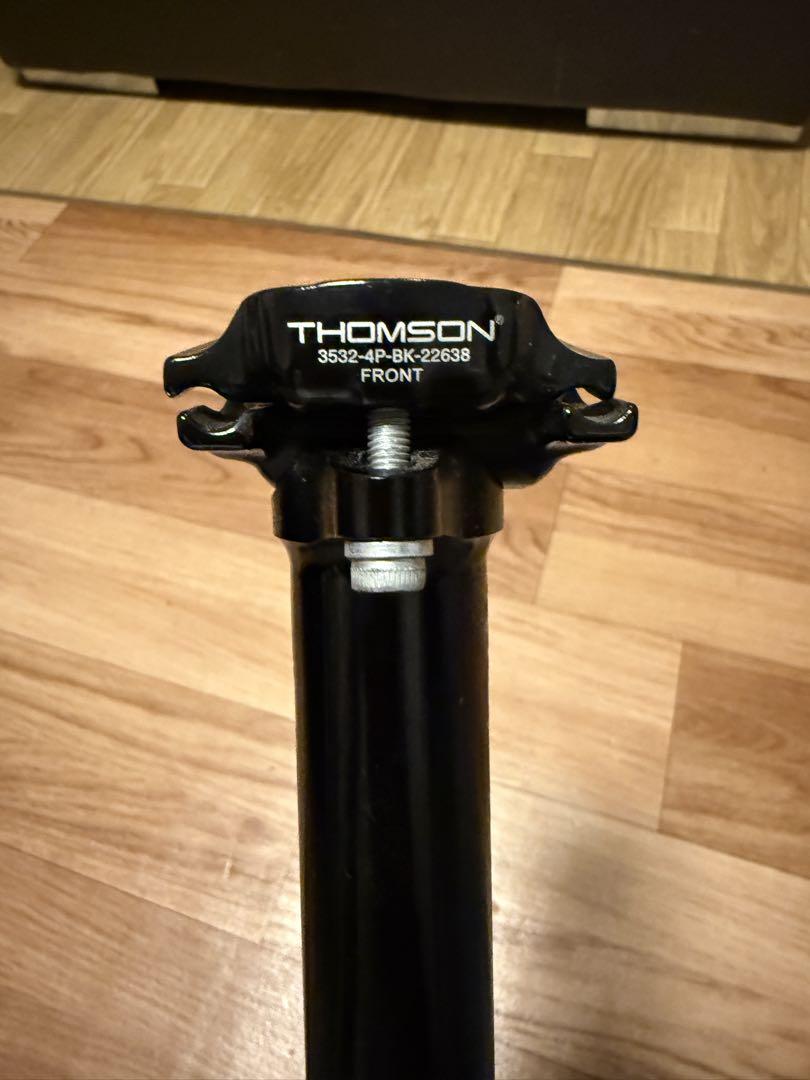 パーツ THOMSON elite setback seatpost (black)