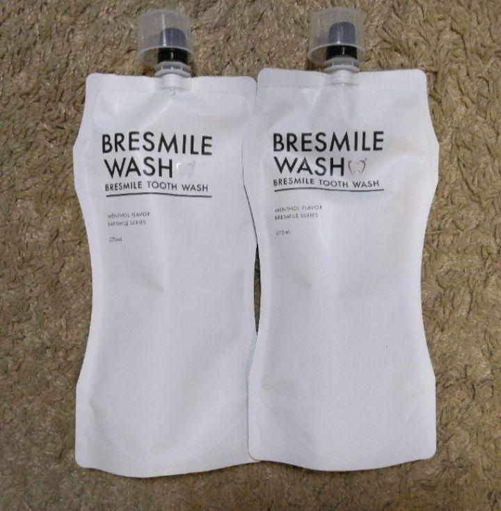 【新品未使用】BRESMILE WASH 　ブレスマイル ウォッシュ　2個組