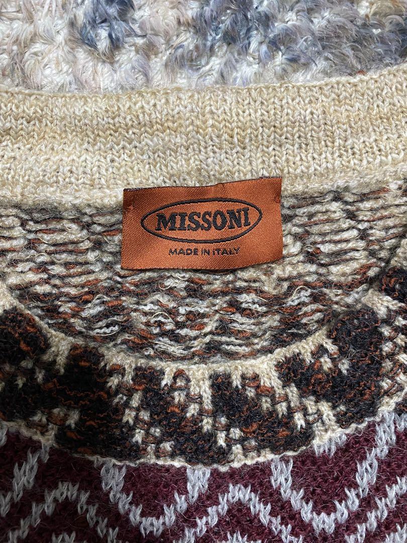 MISSONI ミッソーニ クルーネックセーター ウール モヘヤ