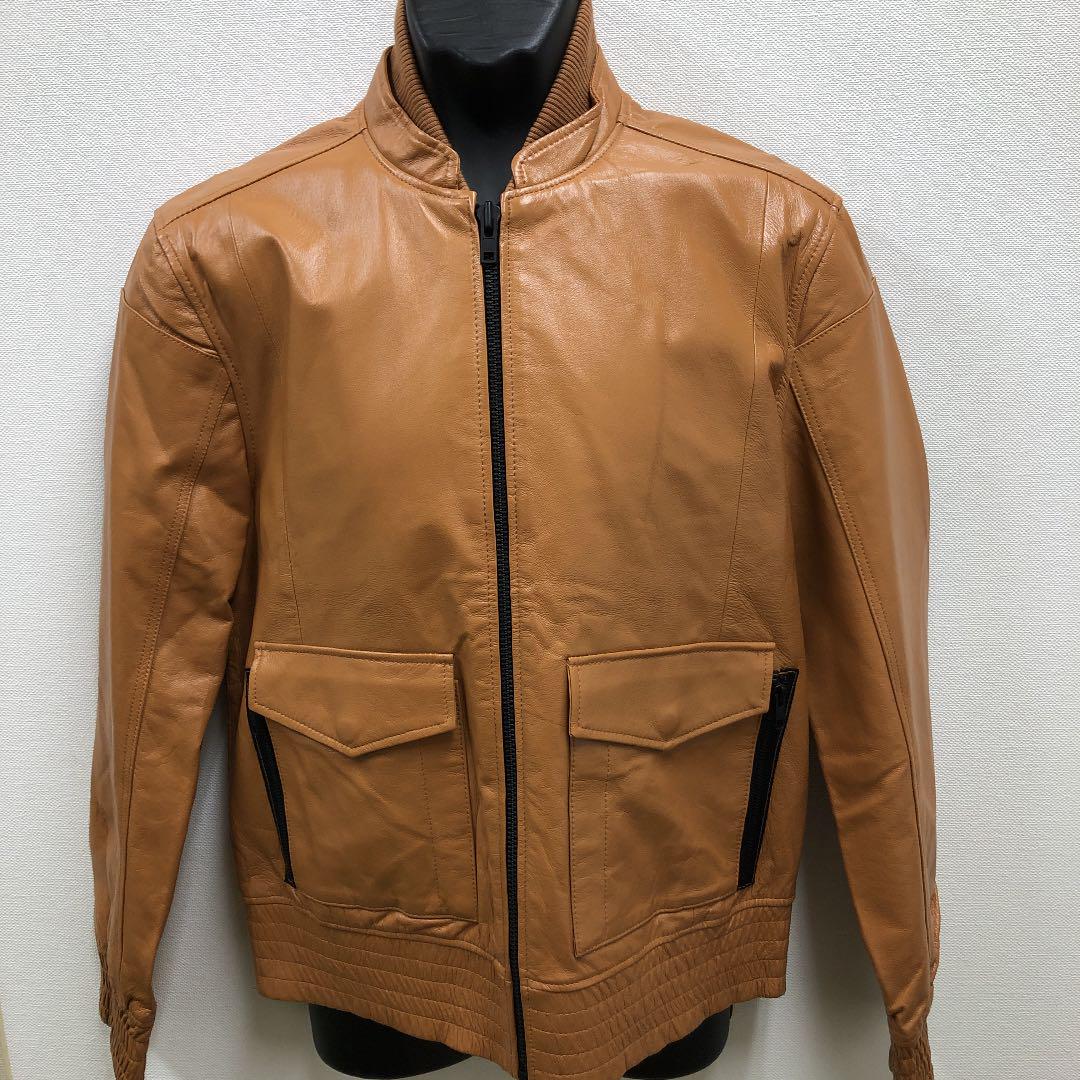 【未使用】BLACK SCALEレザーJKT サイズM