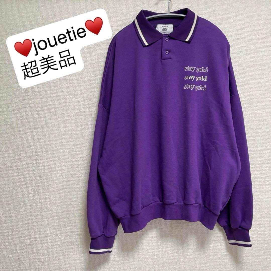 【jouetie】ルーズ ポロ パーカー オーバーサイズ フーディ