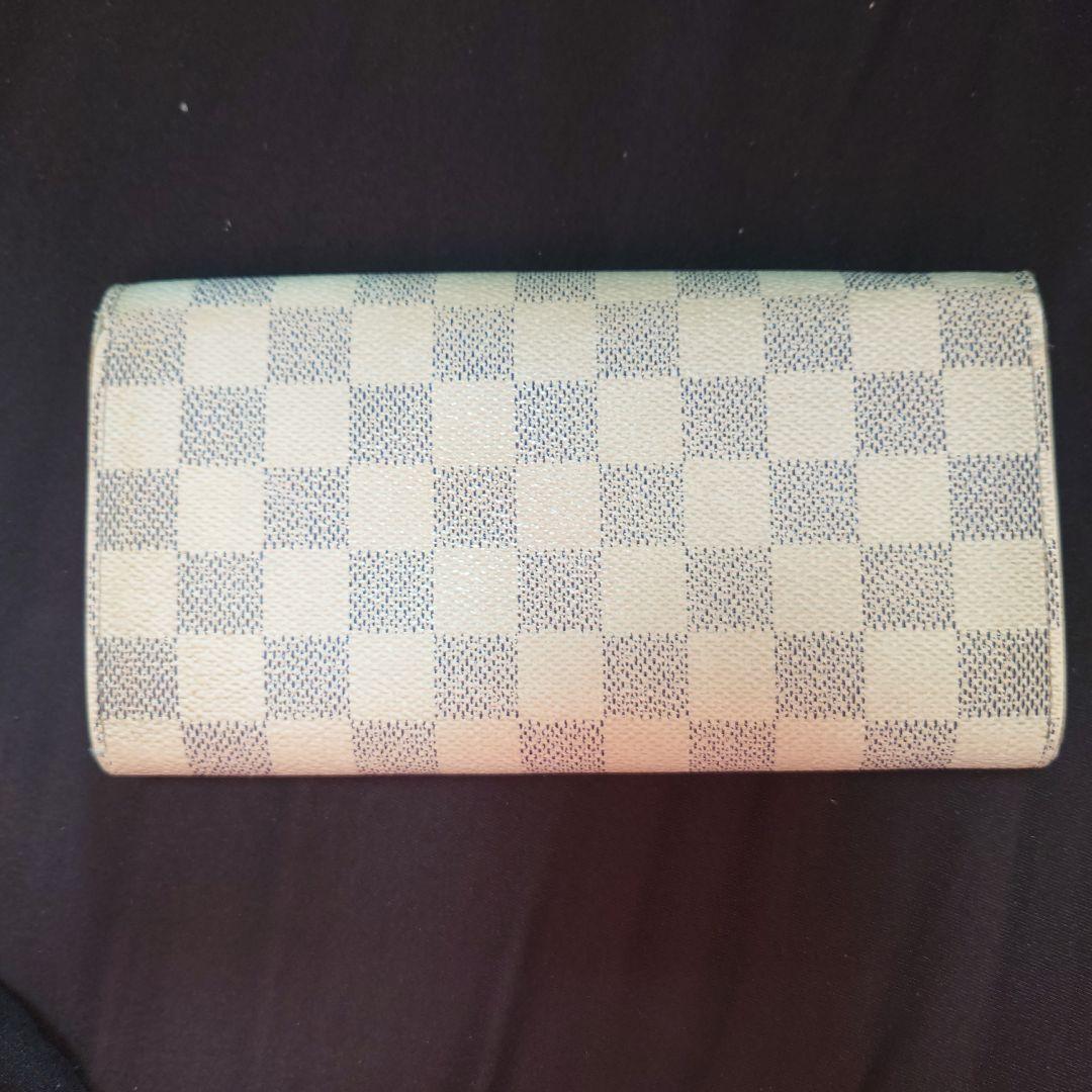 ②Louis Vuitton ルイヴィトンダミエ・アズール 長財布