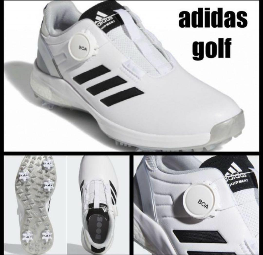 送料無料 新品 adidas GOLF W EQT BOA 21 24.5 BK