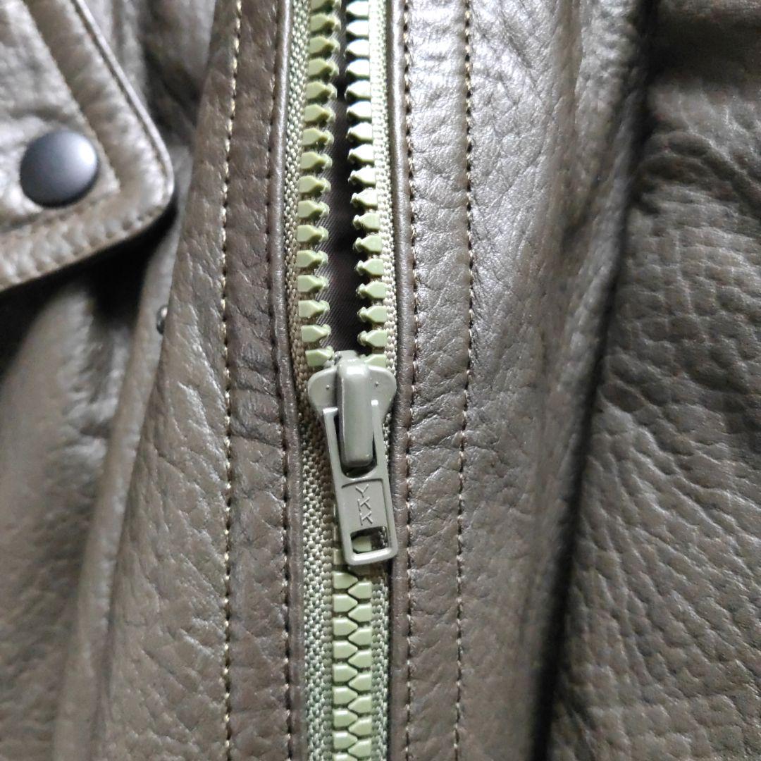 vintage ショート丈 レザージャケット90s 本革