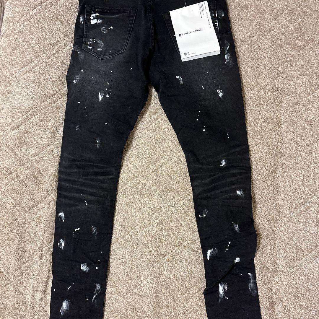 PURPLE BRAND ブラックデニム 28 purple brandデニム28 - メルカリ