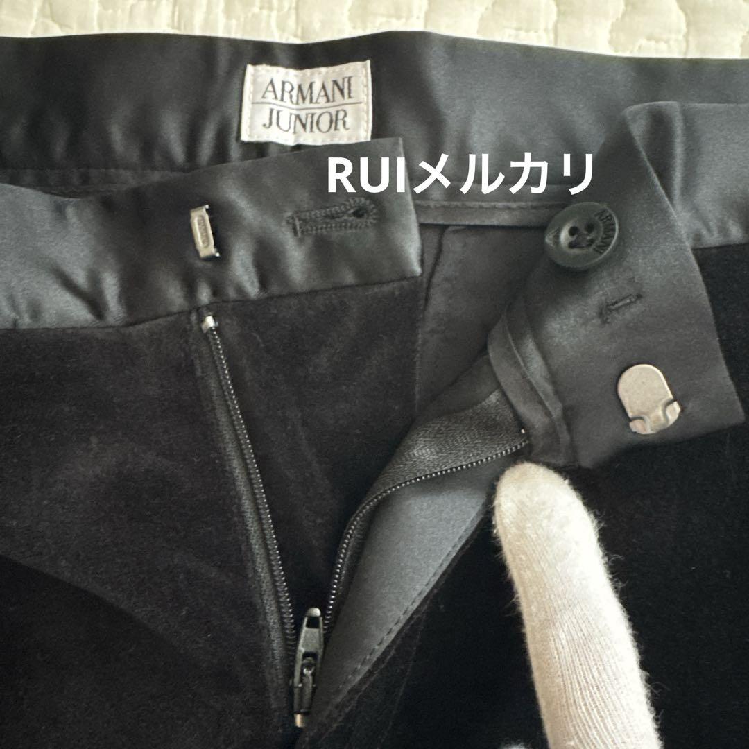 定価以下 ARMANI JUNIOR フォーマルスーツ セットアップ ベロア