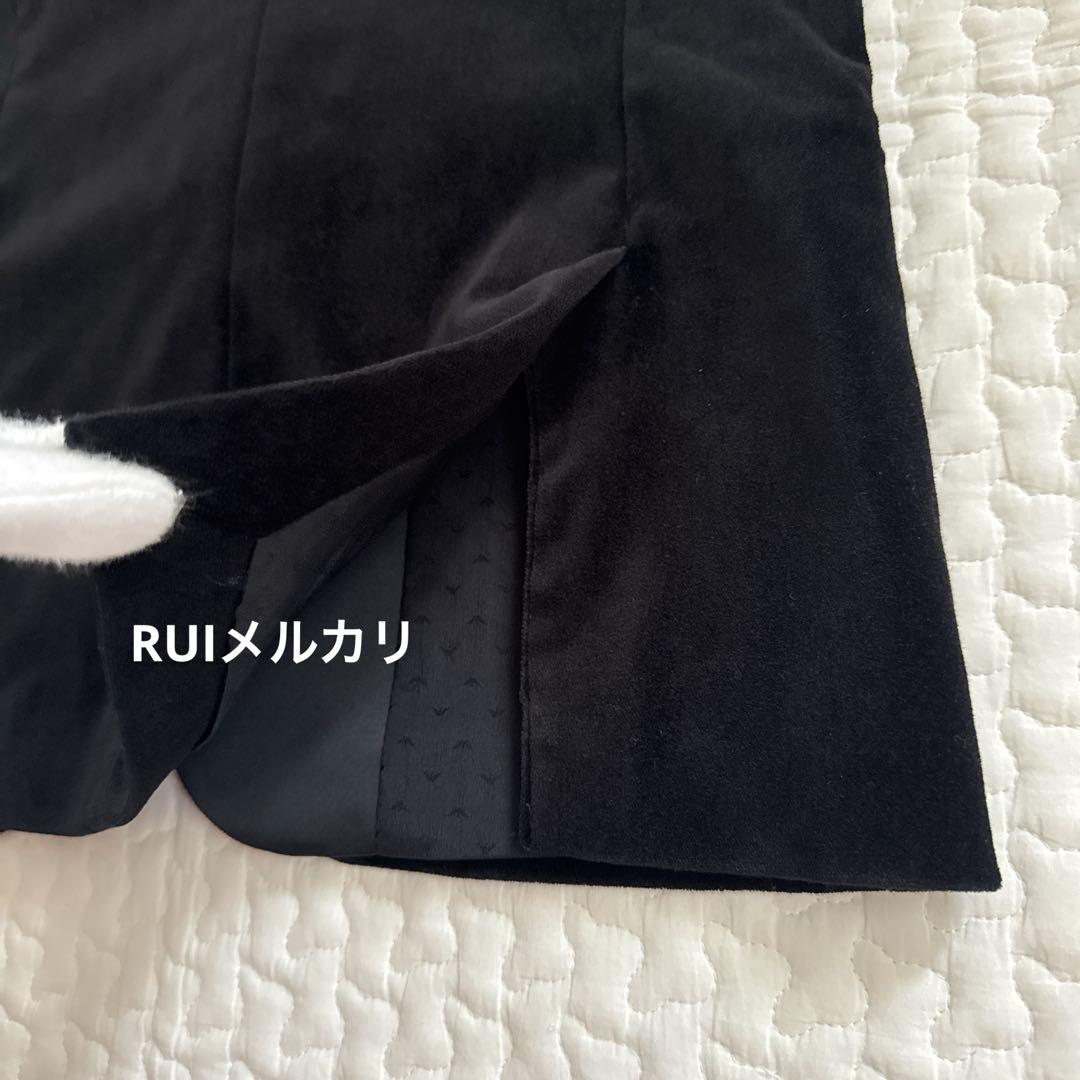 定価以下 ARMANI JUNIOR フォーマルスーツ セットアップ ベロア