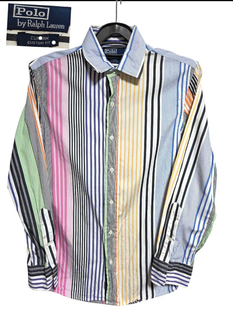 Polo by Ralph Lauren マルチストライプ シャツ