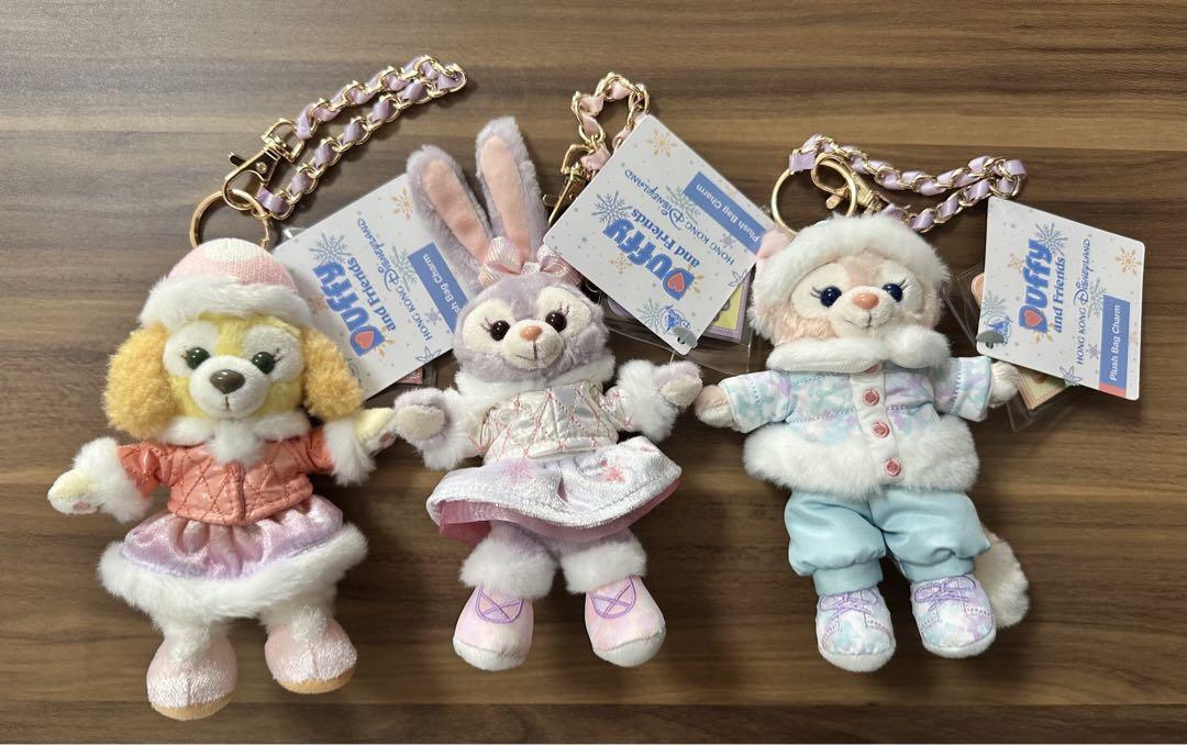 香港ディズニー シェリーメイ&ステラルー&クッキーアン ぬいぐるみ ３個セット