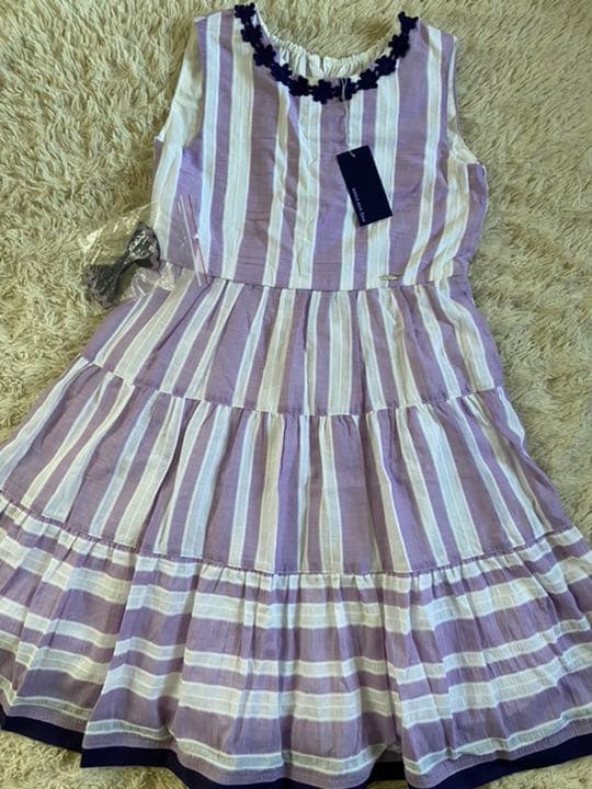 特別セーフ 試着のみ☆アナスイ☆ワンピース☆150☆L L ワンピース