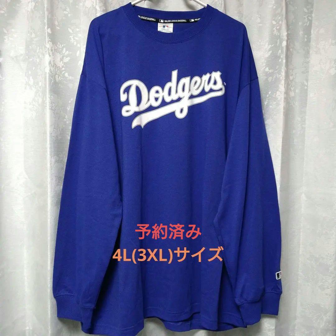 新品 MLB ドジャース Tシャツ Dodgers ブルー Mサイズ 半袖 MLB