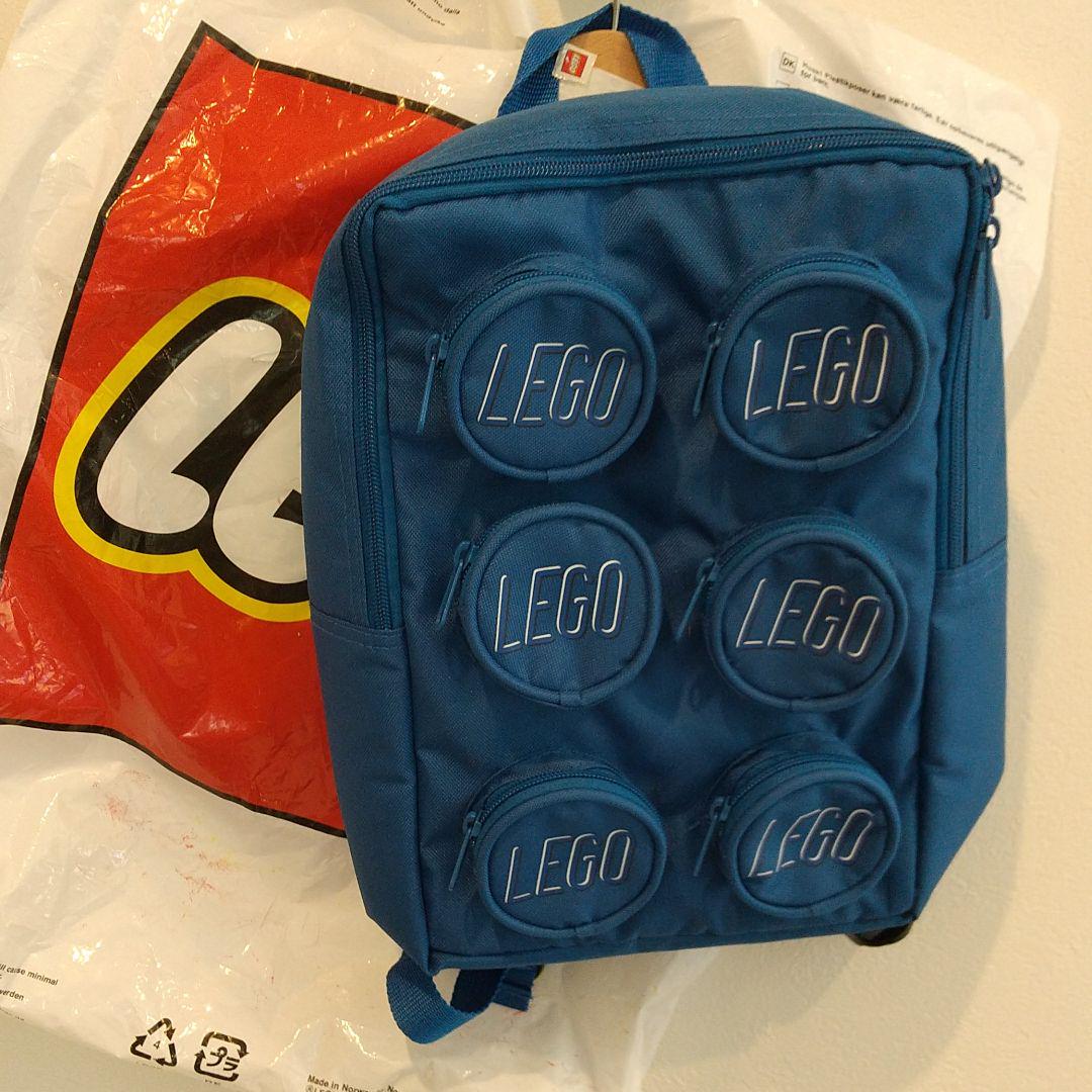 レゴ 子供 男の子 ブロック カバン Xb70H-m56592204562 リュック 青 LEGO リュックサック 在庫セール