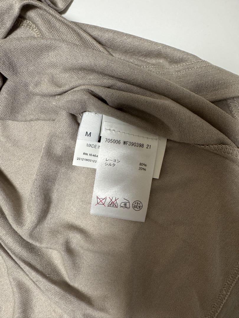 9 JIL SANDER ベージュ Tシャツ Mサイズ