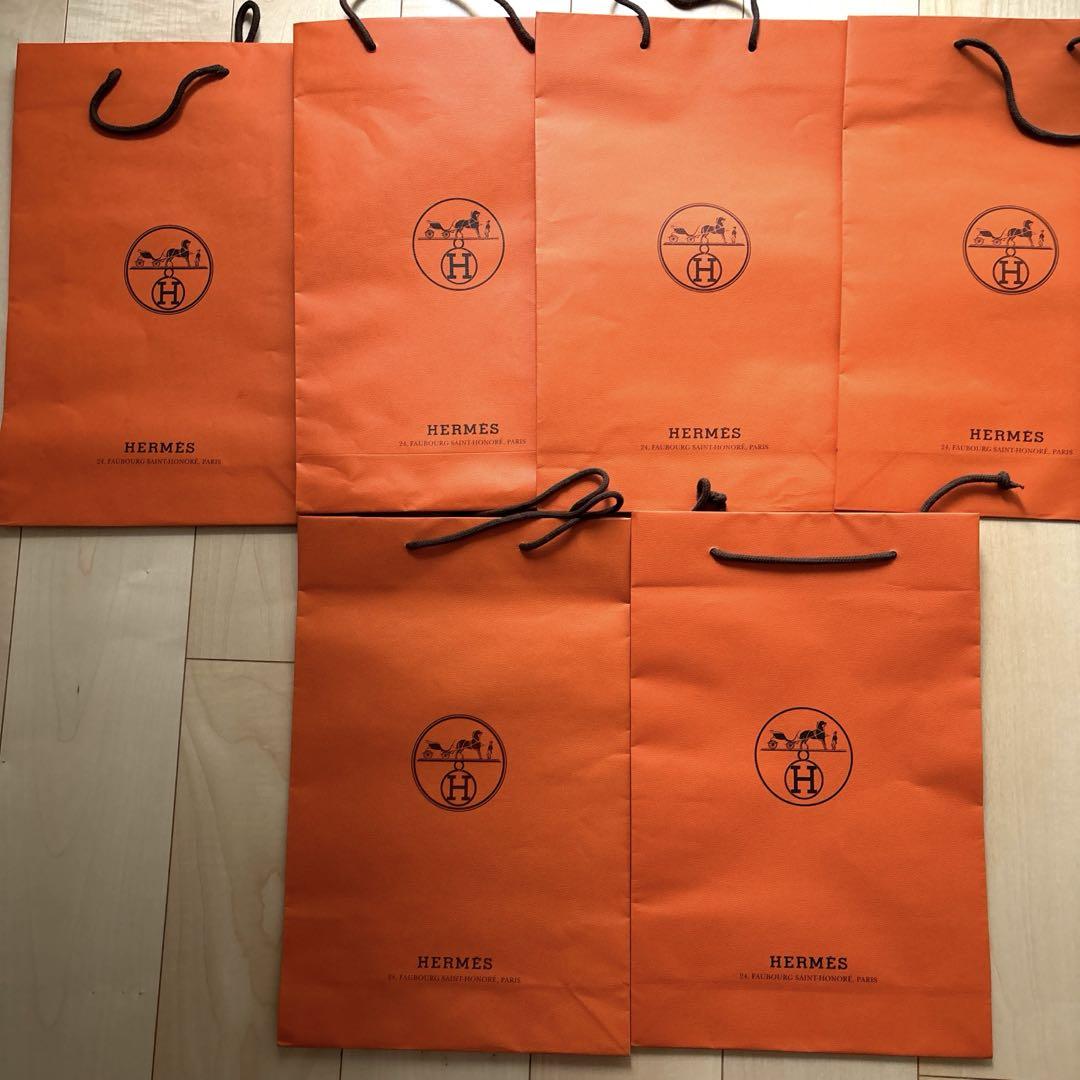 エルメス　HERMES ショップバッグ43x28センチ