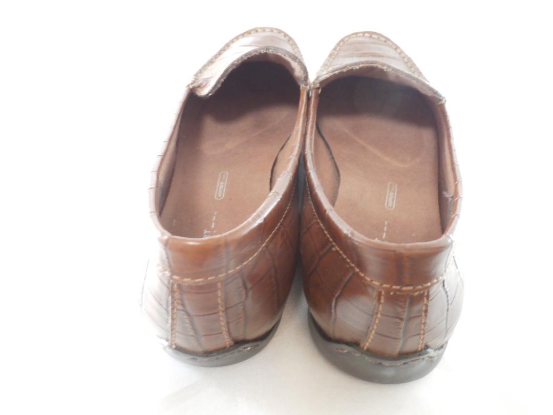 ROCKPORT★本革ローファー★22★1回使用★ランクS Rockport ローファー 10 M
