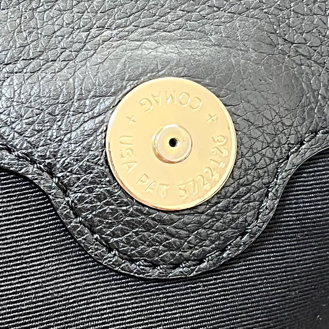 ✨美品✨COACH リュック ターンロック シボ革 オールレザー