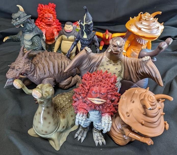 ウルトラＱ登場怪獣・宇宙人（バンダイ）ソフビフィギュア12体セット ウルトラQ・ウルトラマン＆登場怪獣・宇宙人（バンダイ）ソフビ