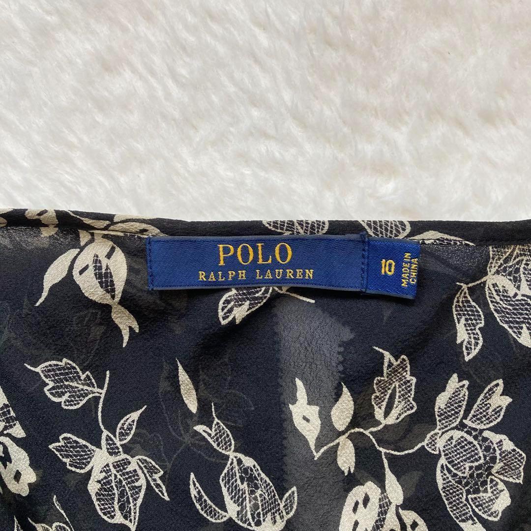 ポロラルフローレン POLO フラワーティアードワンピース 結婚式