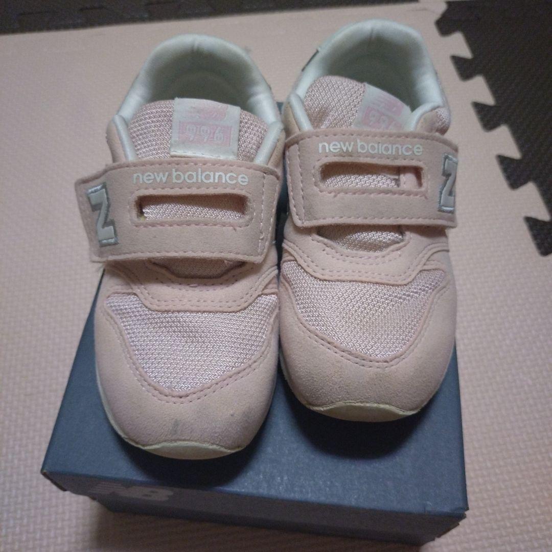 new balance ニューバランス996 ピンク スニーカー 16.5 - メルカリ