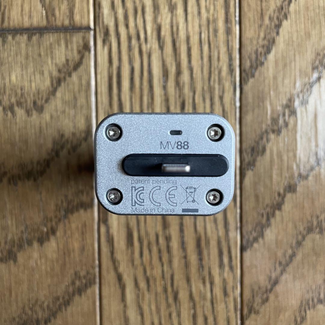 SHURE MV88 iPhone iPad コンデンサーマイク