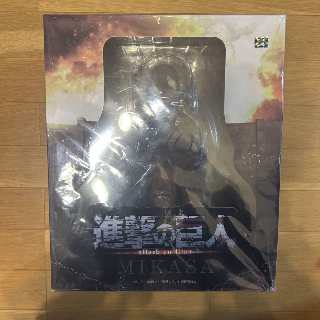 中古、プルクラ 進撃の巨人ミカサ アッカーマン1/7フィギュア プルクラ 1/7 ミカサ・アッカーマン サンプル レビュー - YOの玩具箱