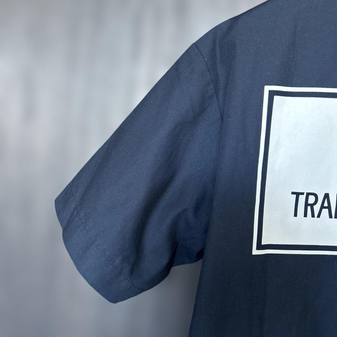 TRANS CONTINENTS × TOKYO BASE シャツ ネイビー