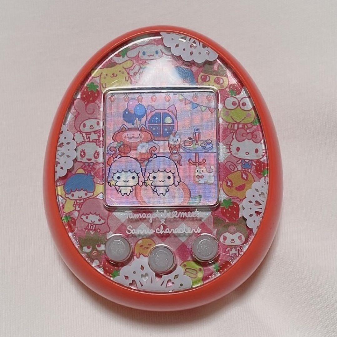 たまごっちみーつ　サンリオみーつ　赤