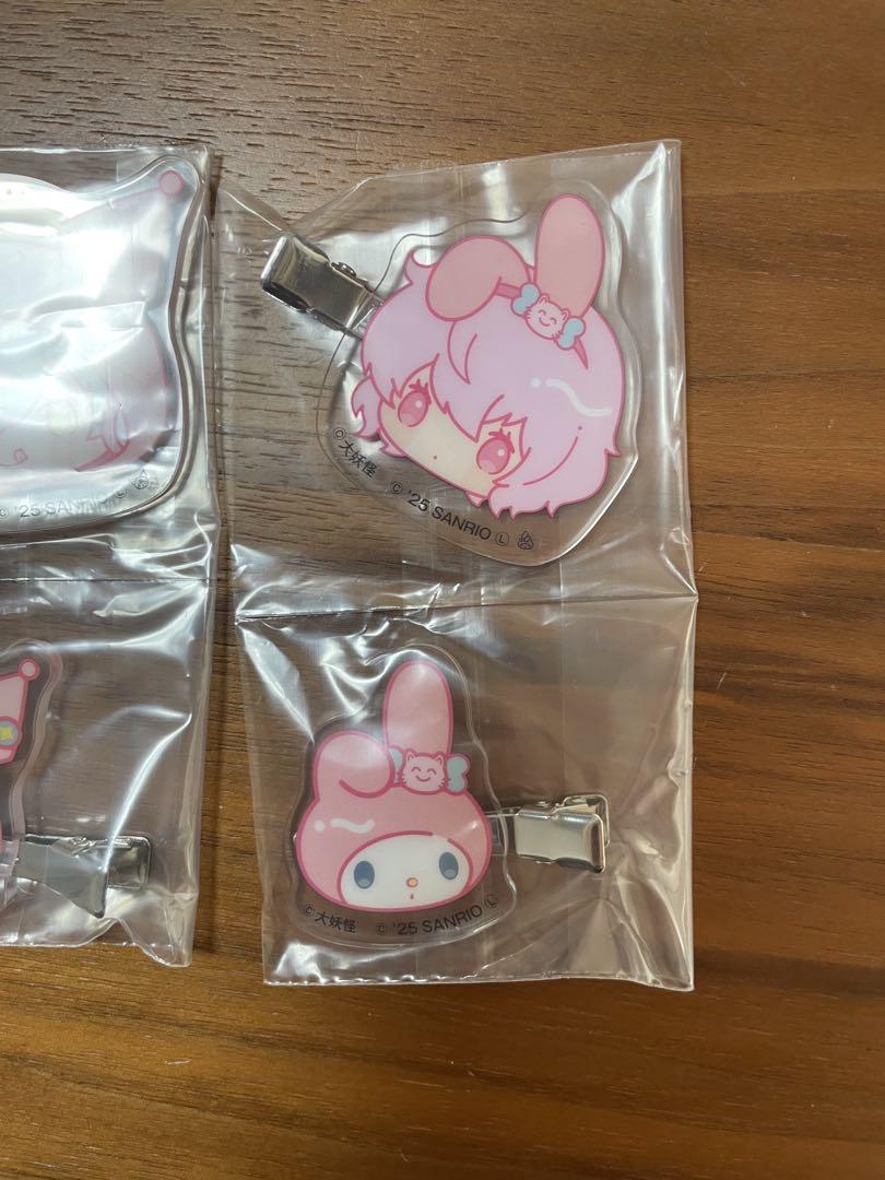 【税込?送料無料】 大妖怪×サンリオキャラクターズ D賞 前髪クリップセット - メルカリ その他