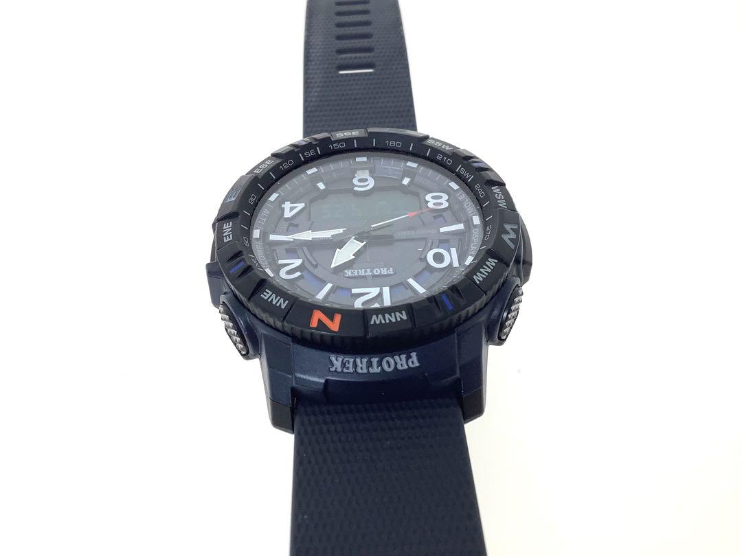 カシオ CASIO プロトレック PRT-B50-2JF デジアナ ネイビー 店舗良い