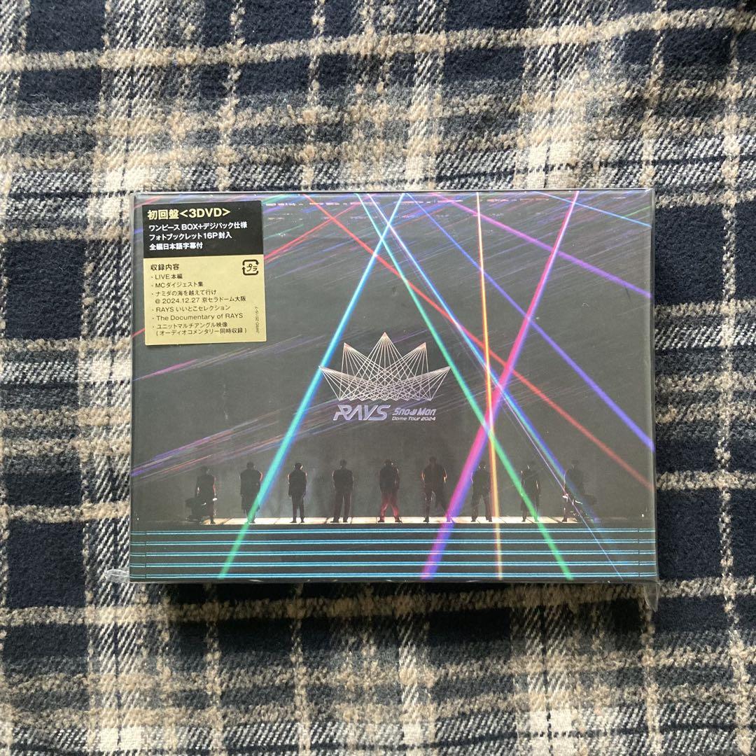 Snow Man Dome Tour 2024 RAYS 初回盤 DVD - メルカリ